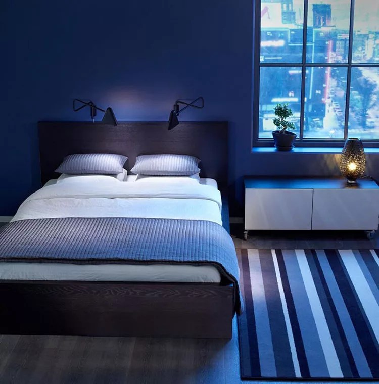 Camere da Letto Blu Tante Idee di Arredo con Diverse Sfumature