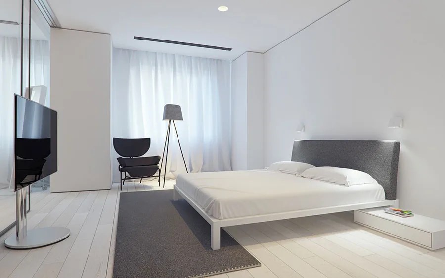 Camere da Letto Minimal 50 Idee di Arredamento Essenziale MondoDesign.it