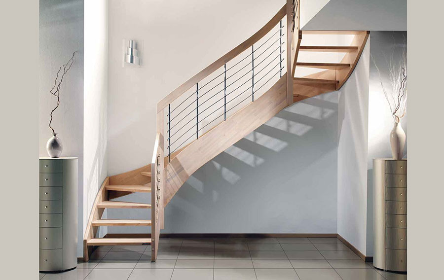 25 Modelli di Scale in Legno per Interni dal Design Moderno