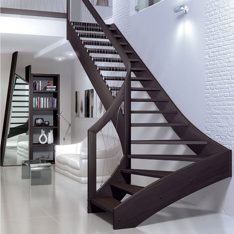 25 Modelli di Scale in Legno per Interni dal Design Moderno