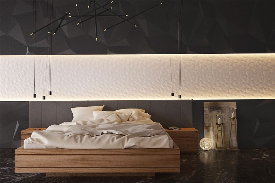 Camera da Letto Nera 20 Idee per Arredi di Design in Stile Dark