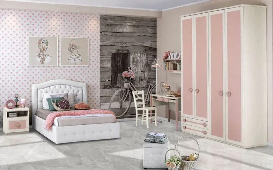 Cameretta Rosa Tante Idee di Arredo Originali MondoDesign.it