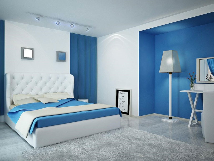 Camere da Letto Blu Tante Idee di Arredo con Diverse Sfumature
