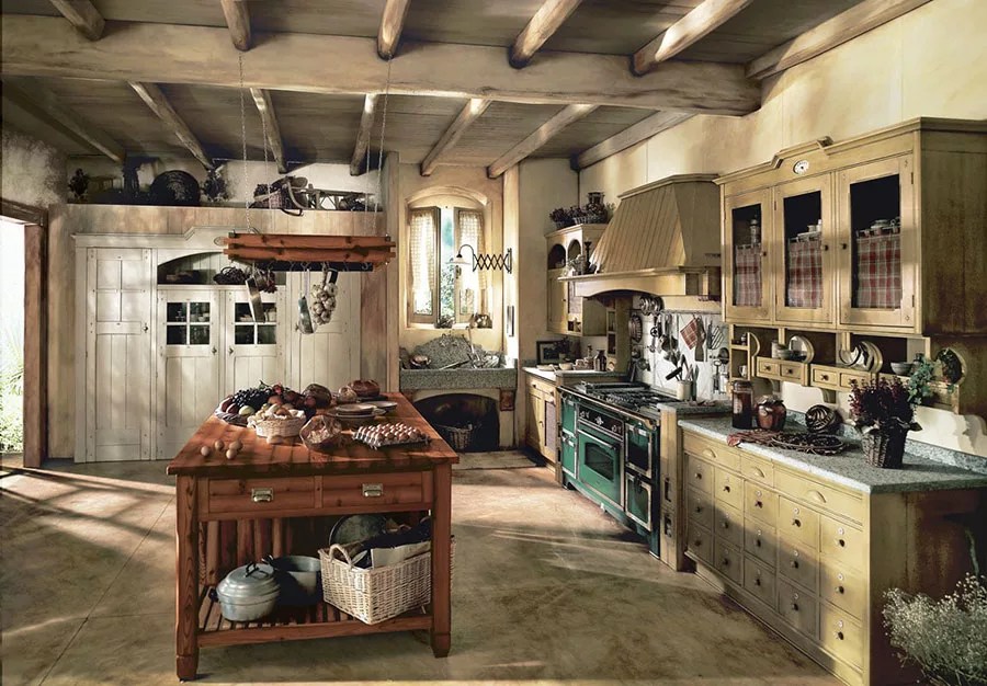 Cucina Rustica 30 Meravigliose Idee di Arredamento MondoDesign.it