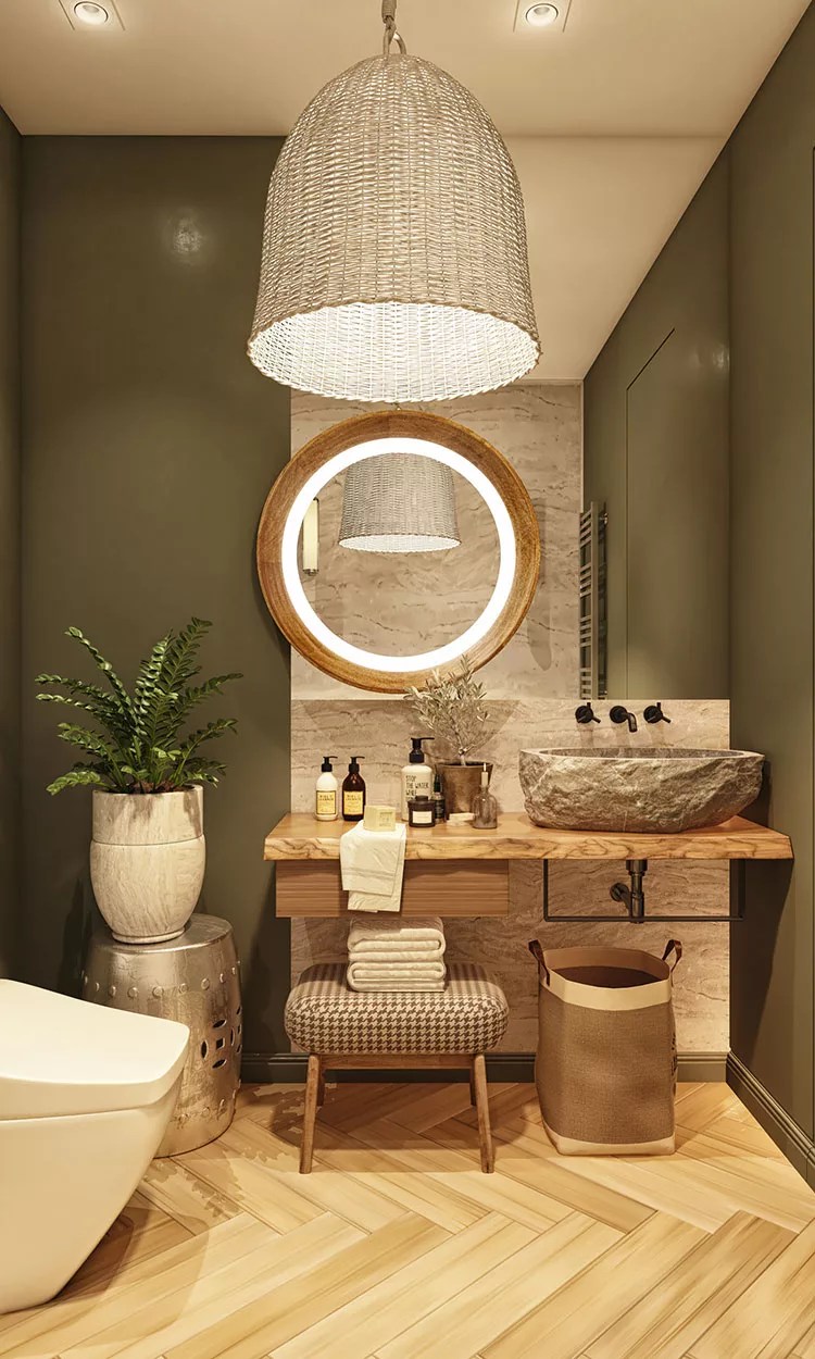 Bagni Rustici 45 Foto e Idee di Arredo Originali MondoDesign.it