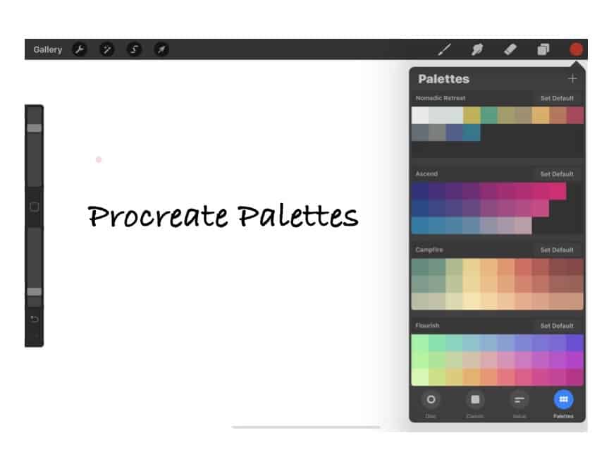 Create color palette from image procreate signssalo