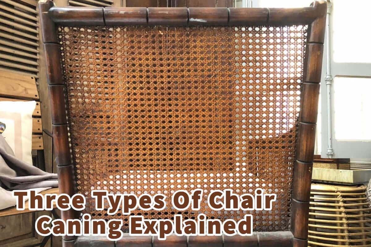 Three Types Of Chair Caning Explained Mondoro