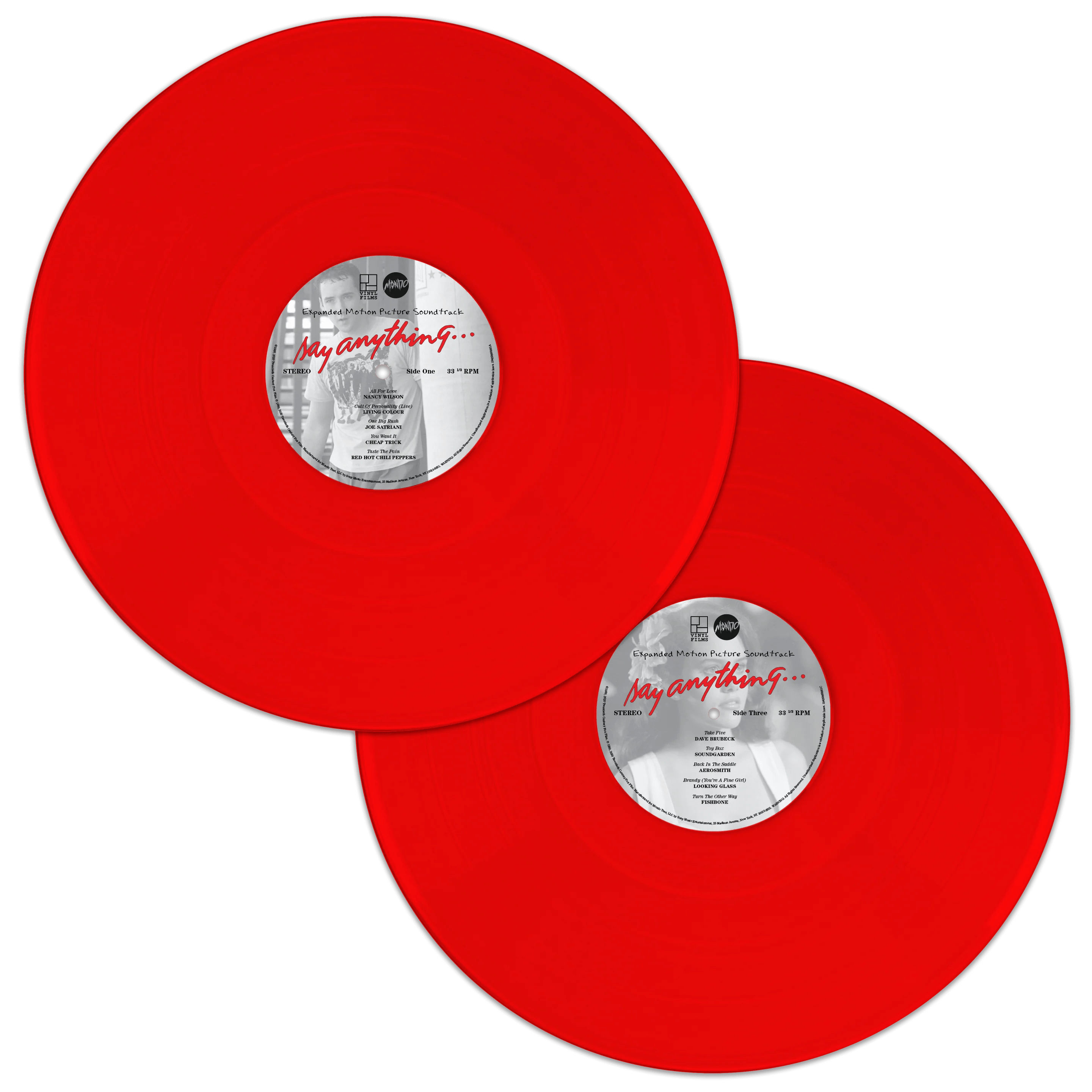 Say Anything Expanded Motion Picture Soundtrack 2XLP Mondo