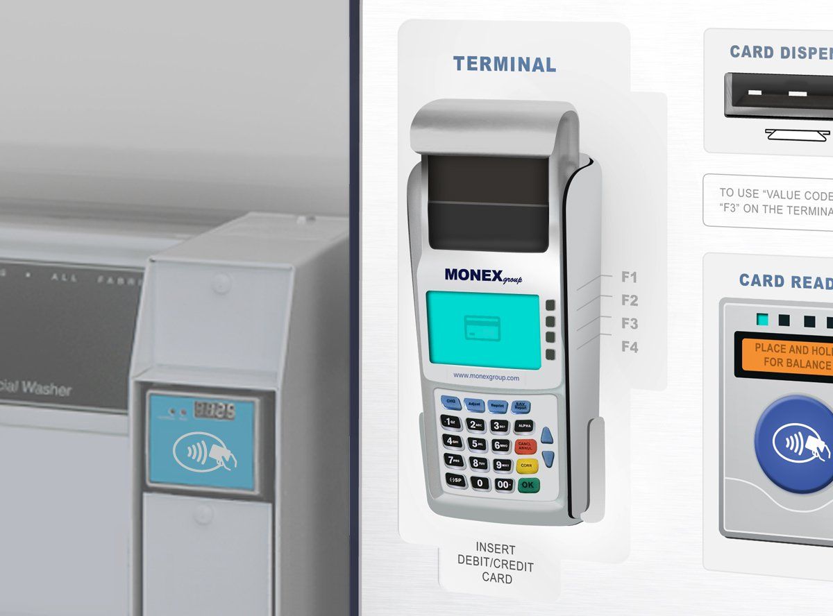 MONEXgroup Unattended Laundry Payment System