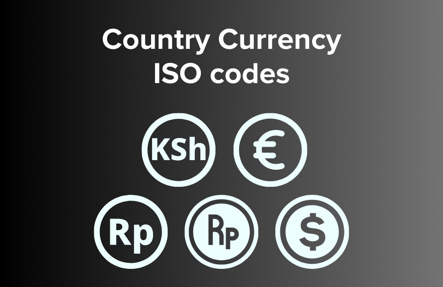 Country Currency ISO Codes List) — Moneyspace