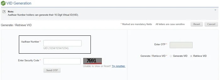 How to generate Aadhaar Virtual ID Key Features Benefits