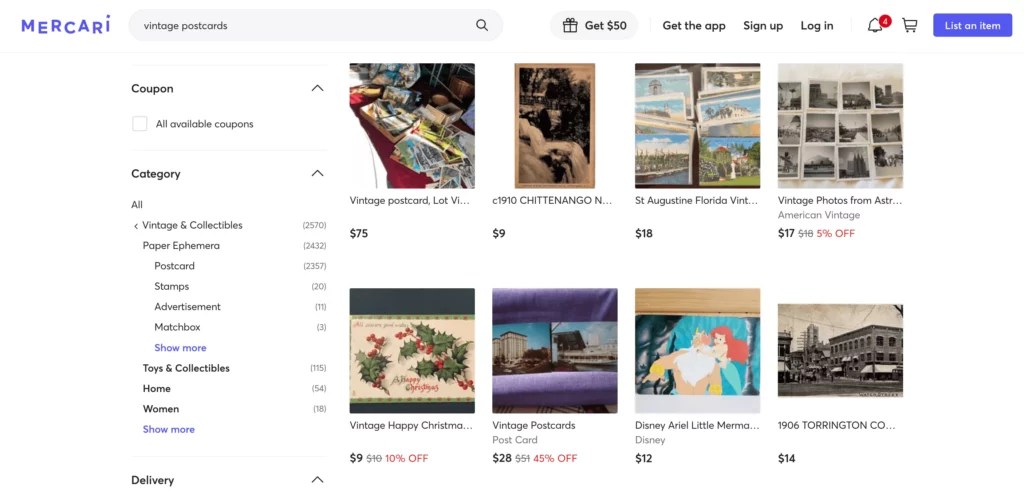 Where To Sell Old Postcards in 2024 [15 Best Places]