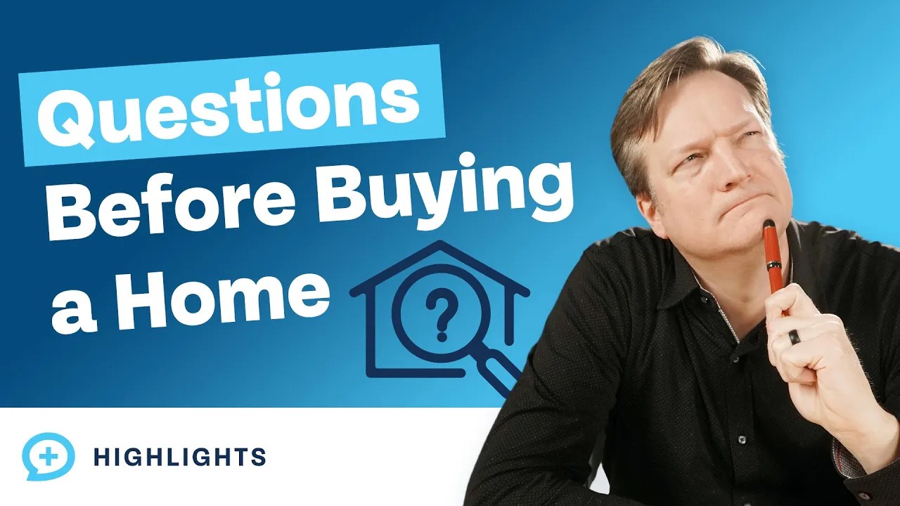 Answer These Questions BEFORE Buying a House The Money Guy Show Investing, Tax, Estate