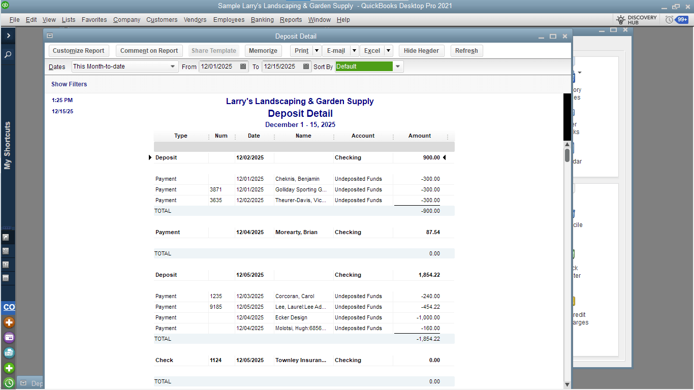 Importing from QuickBooks Desktop Pro MoneyMinder