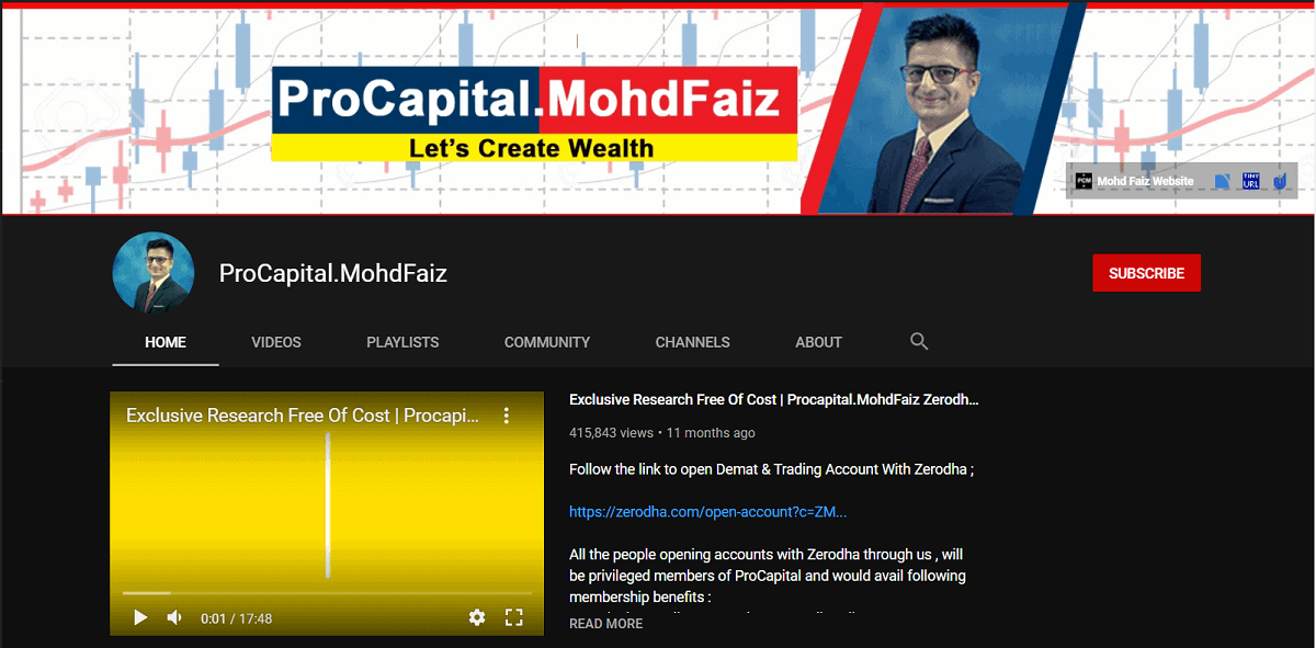 12 Best YouTube Channels for Indian Stock Market Moneymint