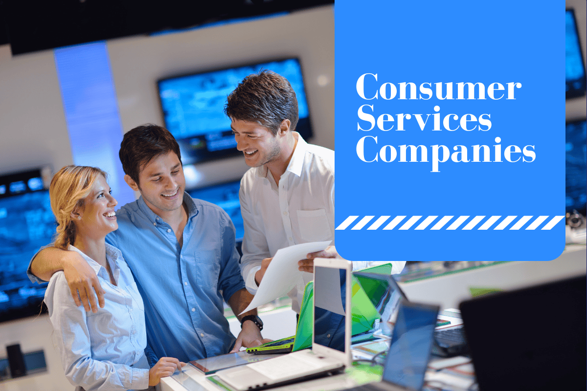 What Companies are in the Consumer Services Field?