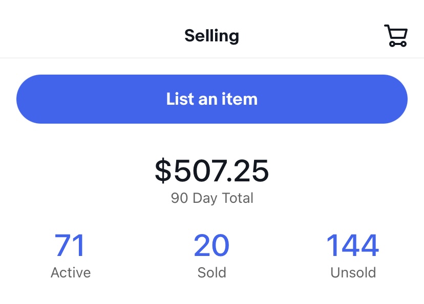 Here’s How Well I Did Selling on Ebay in January and February 2021