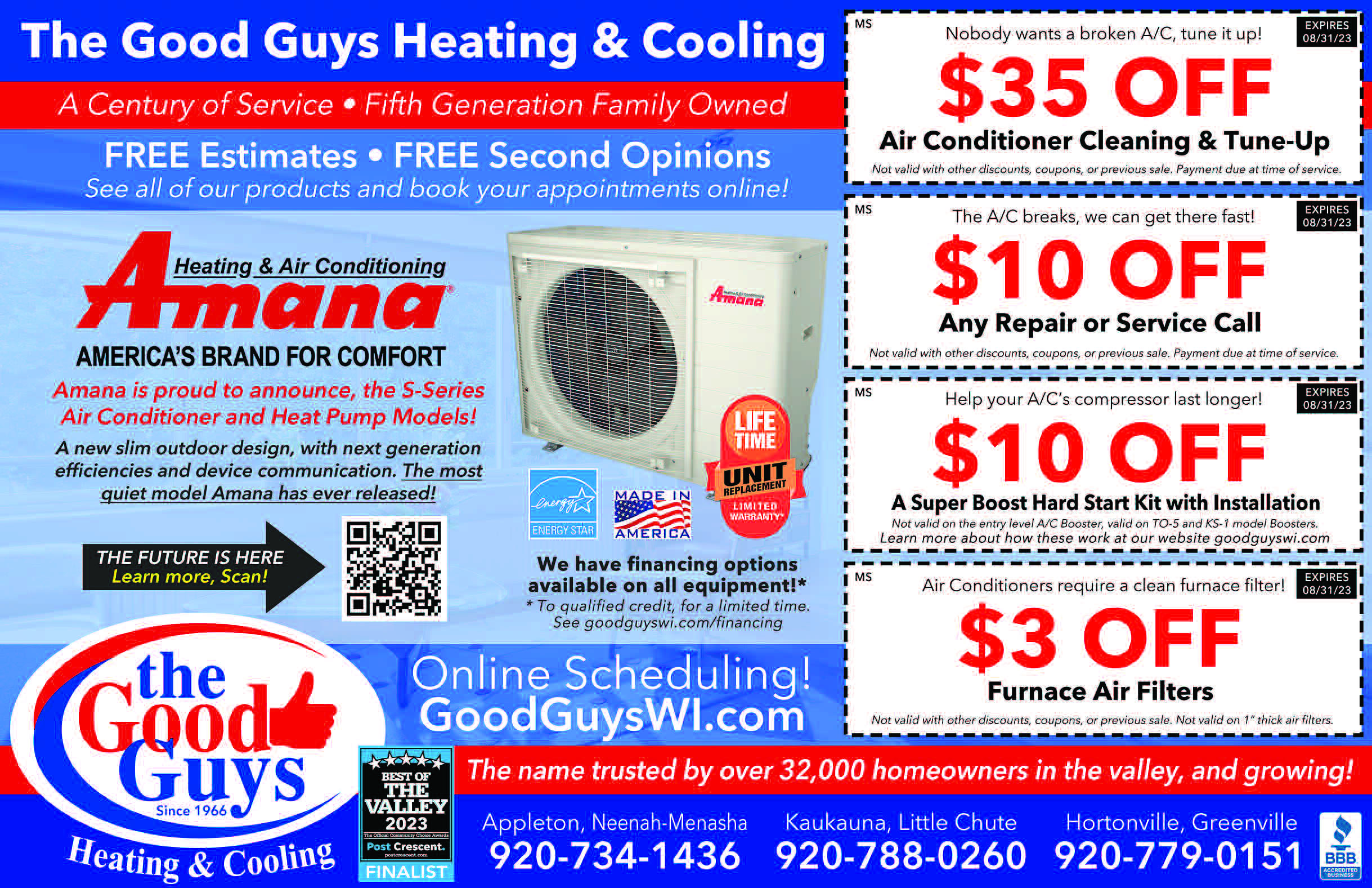 Good Guys Heating & Cooling Money Saver