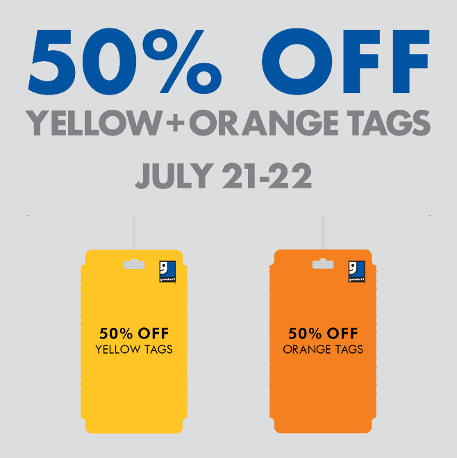 Sale at Goodwill This Weekend! Money Saving Mouse