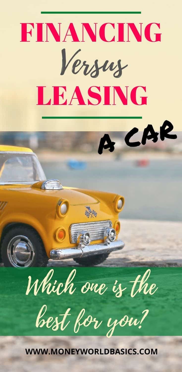 LEASING VS. FINANCING A CAR Money World Basics
