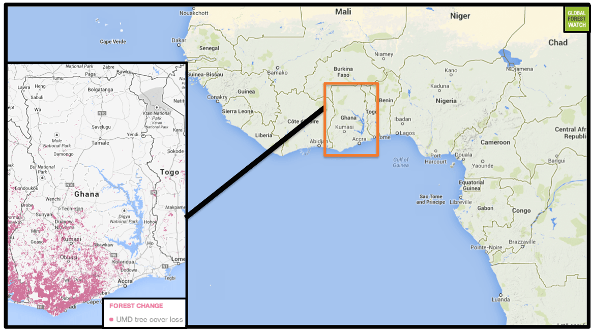 Ghana On Map Location Of Ghana Empire On Africa S Map By Prince Ifoh
