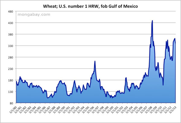 Wheat Price, (19802010)