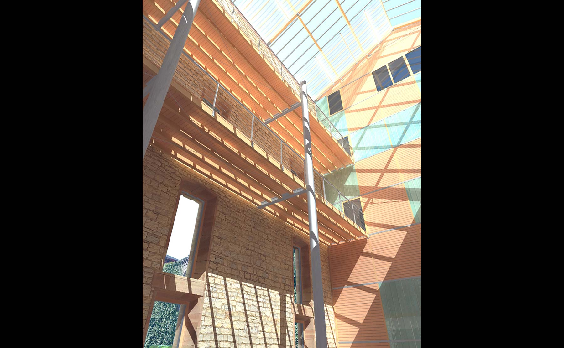 Mongiello & Plisson Réhabilitation de la Caserne Lefebvre / Mulhouse