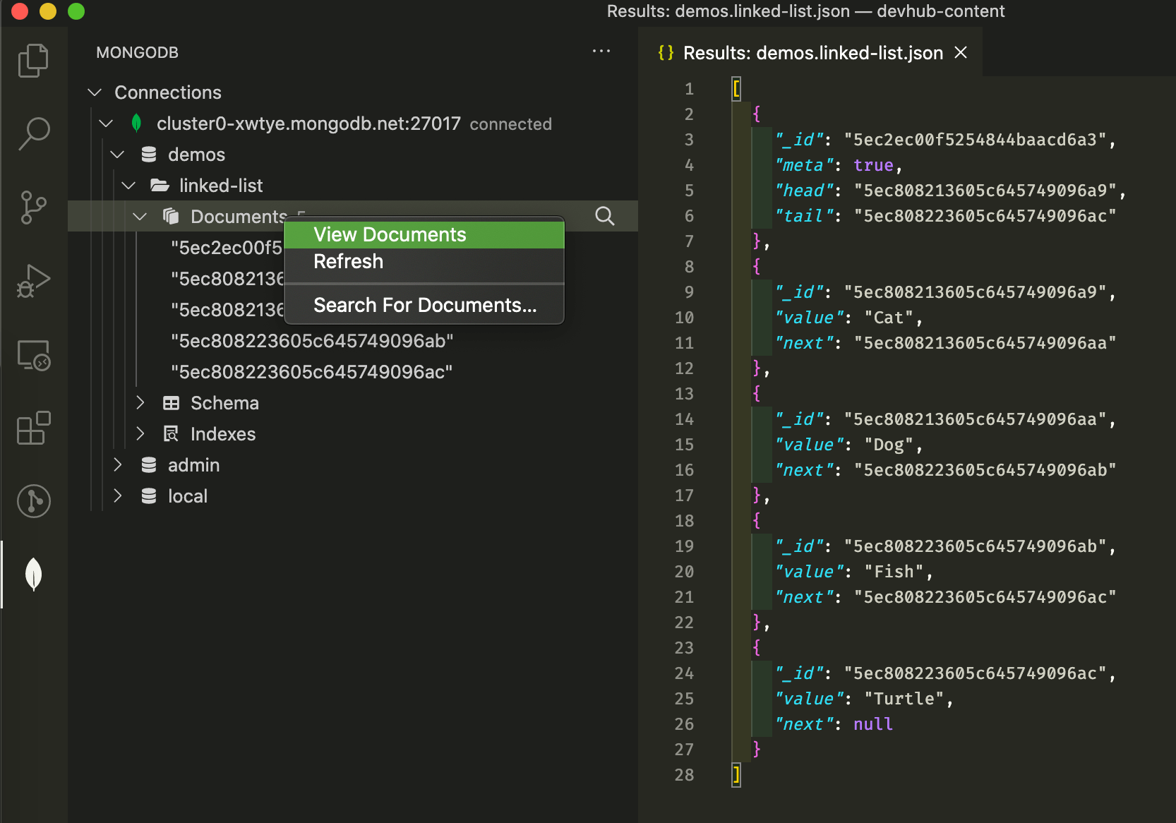 How To Use The MongoDB Visual Studio Code Plugin MongoDB