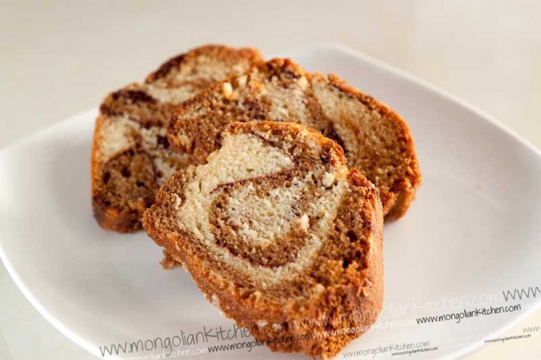 Vegan Marble Tea Cake Recipe