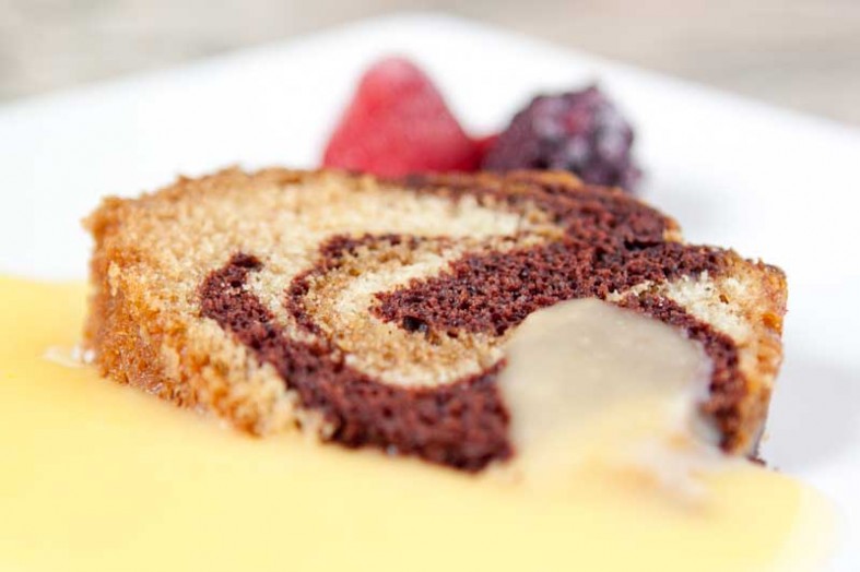 Vegan Marble Tea Cake Recipe