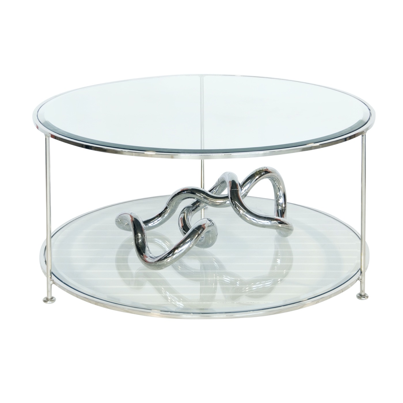 Rotund Coffee Table Nickel > Moniker Home