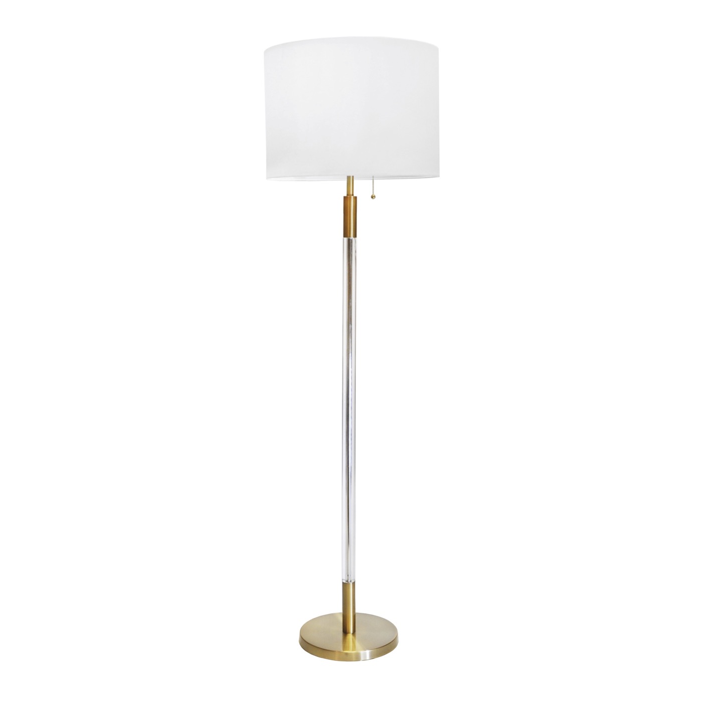 Judith Floor Lamp Antique Brass