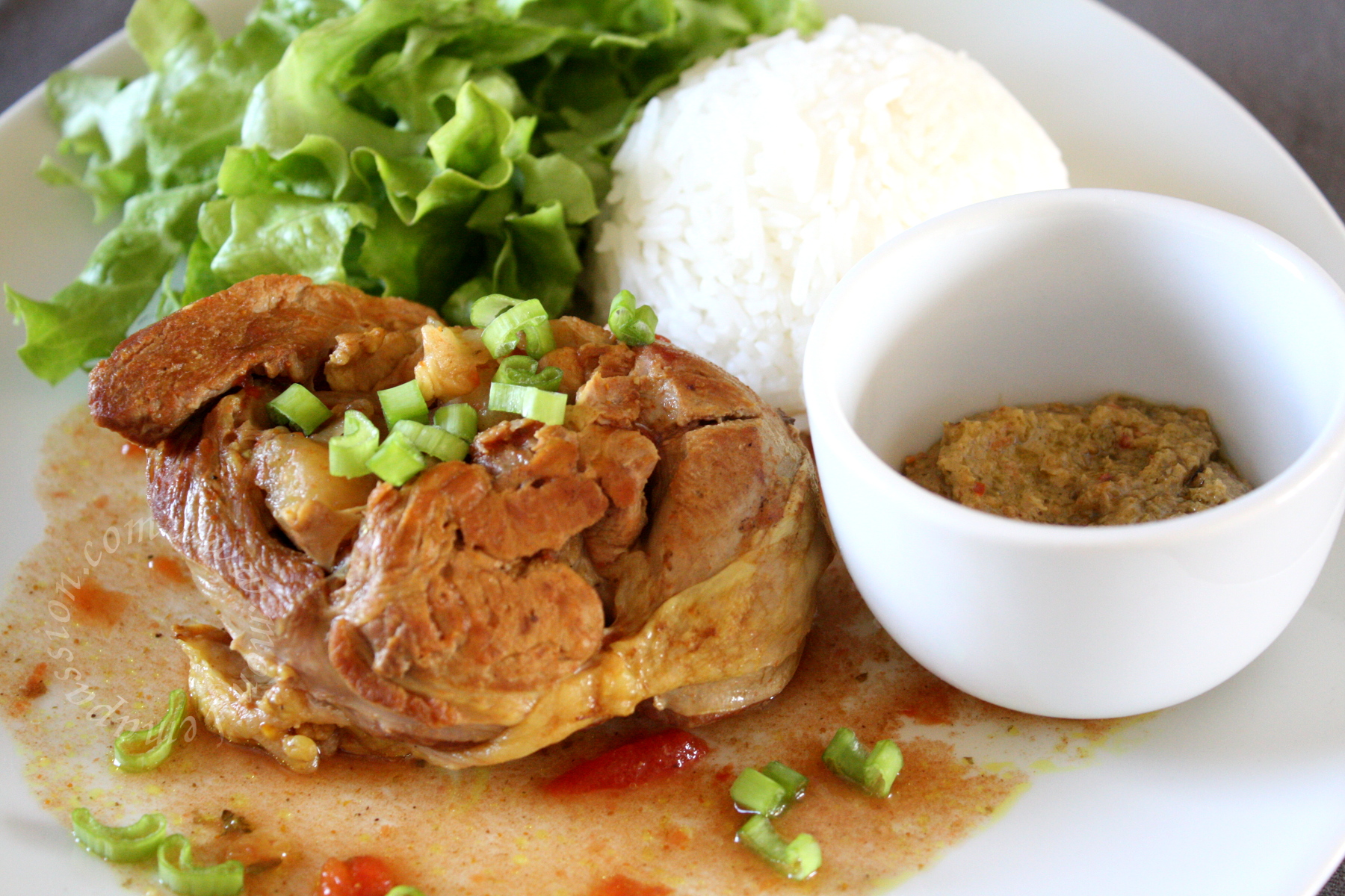 Osso bucco de dinde au Raselhanout CrockPot Moroccan Spiced Turkey