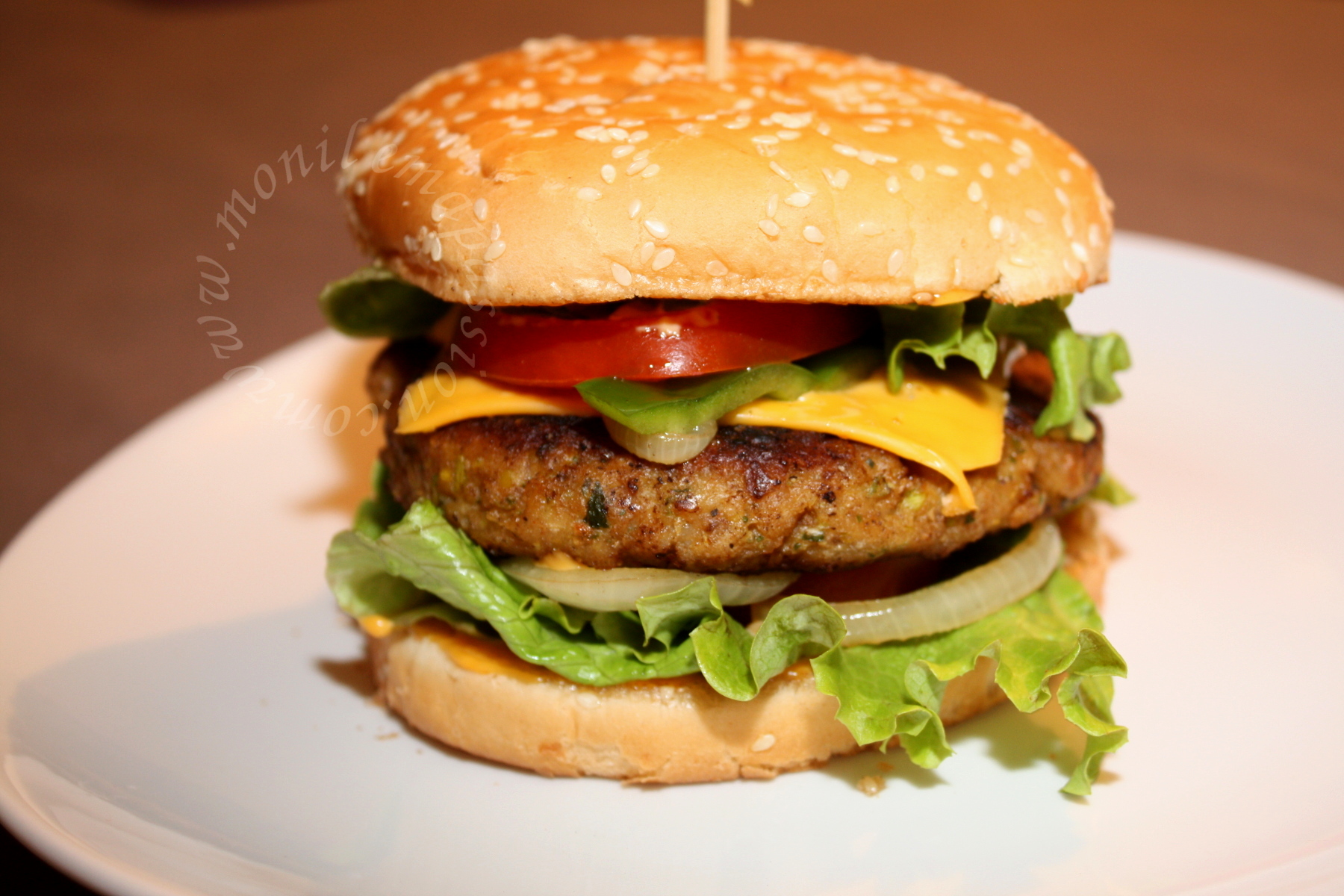 Steaks hachés de poulet maison Homemade chicken burger patties Mon