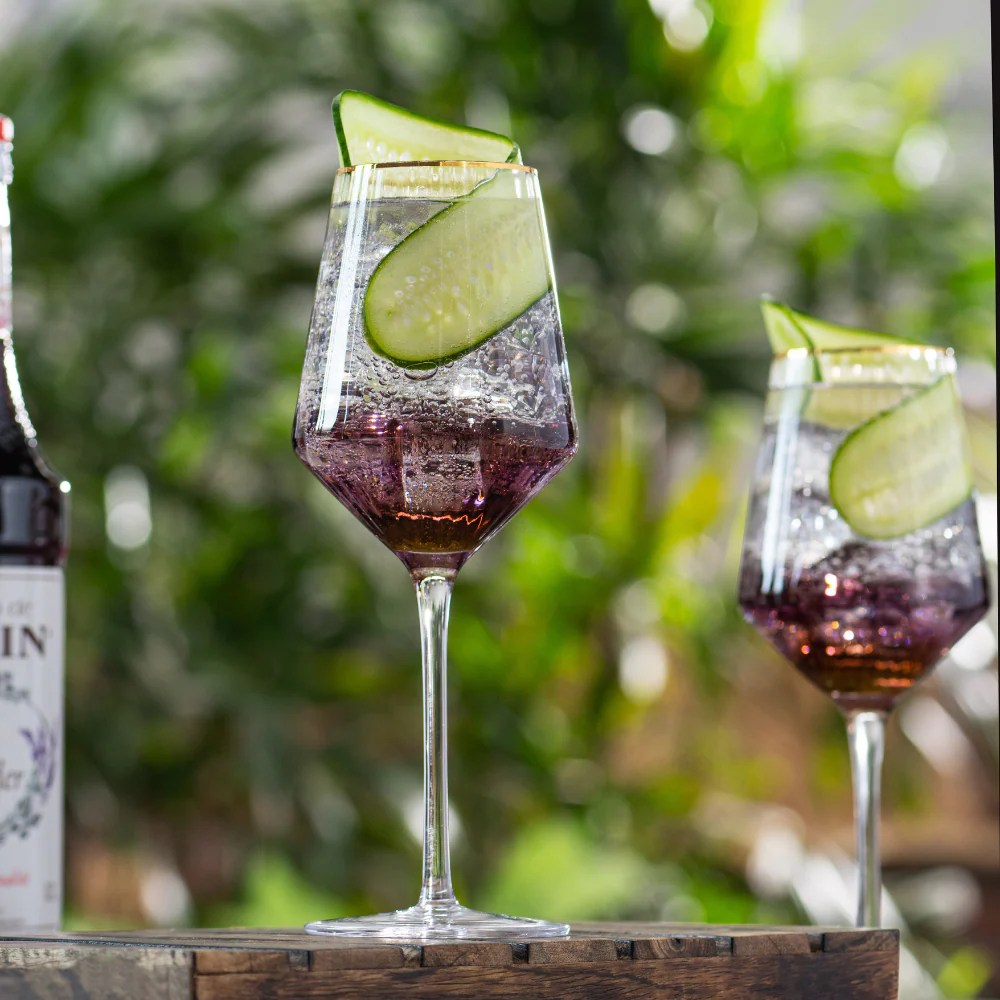 Floral Lavender Cucumber Cocktail Recipe by Monin India