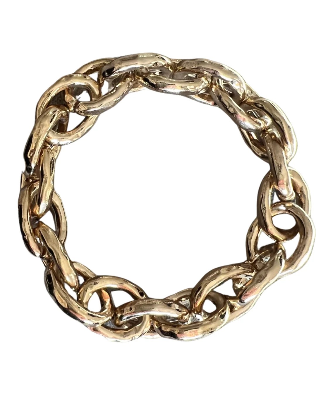 Gold Metal Snake Arm Bangle Monique Leshman