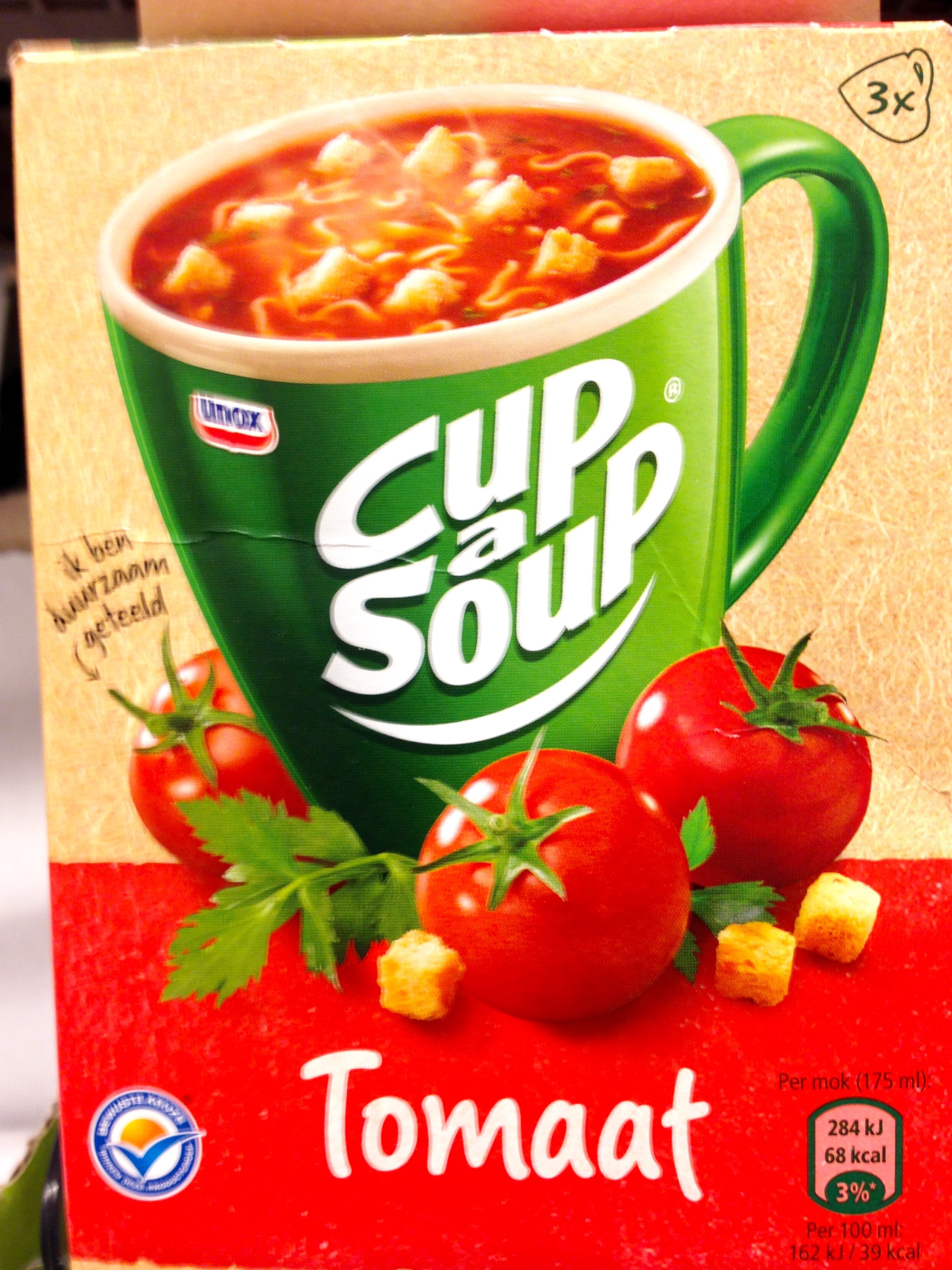 Review Cupasoup met " echte" tomaat Monique van der Vloed