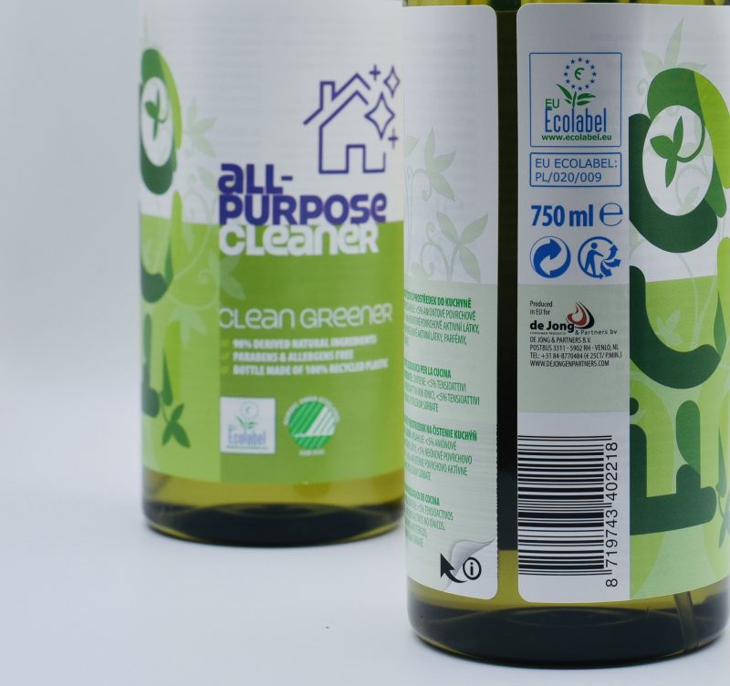 Ecologische " CLEAN GREENER" reinigingsmiddelen bij de ACTION wat is