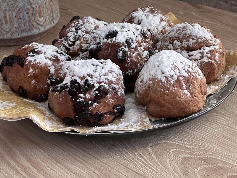 Meukvrije oliebollen bakken.....in de airfryer! ( gluten / suiker