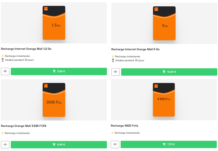 Transfert de crédit Orange en ligne c'est possible