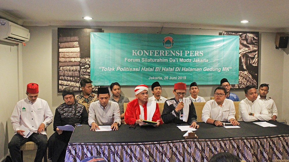 Halal Bihalal di MK Berbau Kepentingan, Forum Da'i Muda
