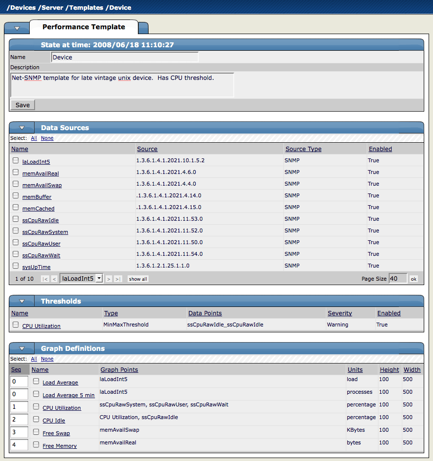 6.2 Performance Monitoring Open Source Network Monitoring and Systems Management