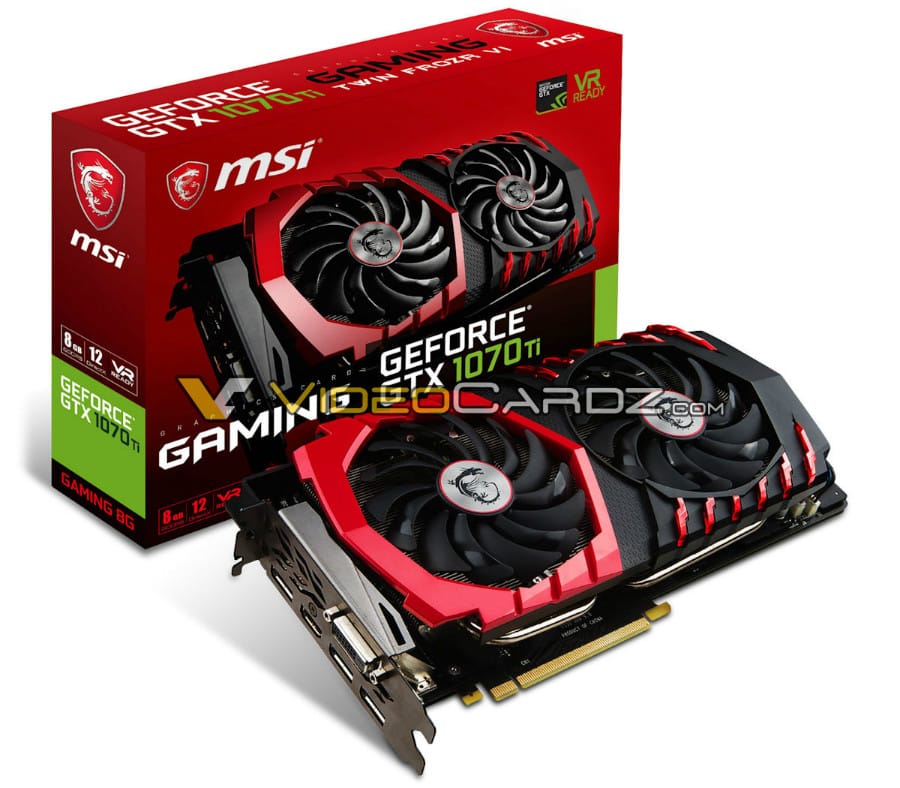 The Nvidia GTX 1070 Ti Specs, Pricing and Release Dates