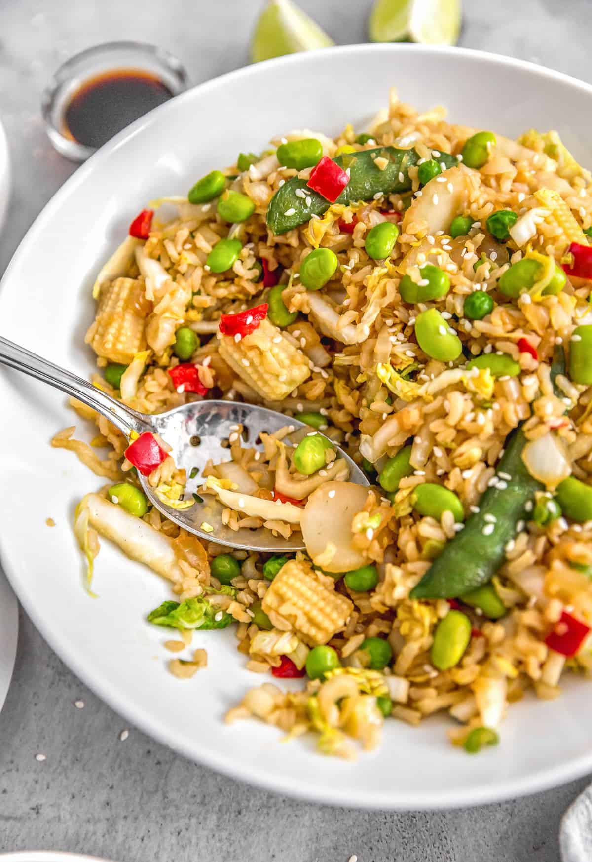 Cabbage Fried Rice Monkey and Me Kitchen Adventures