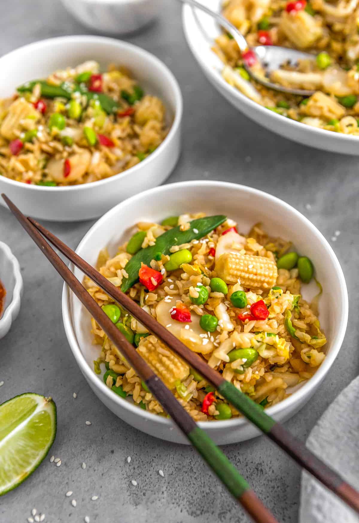 Cabbage Fried Rice Monkey and Me Kitchen Adventures