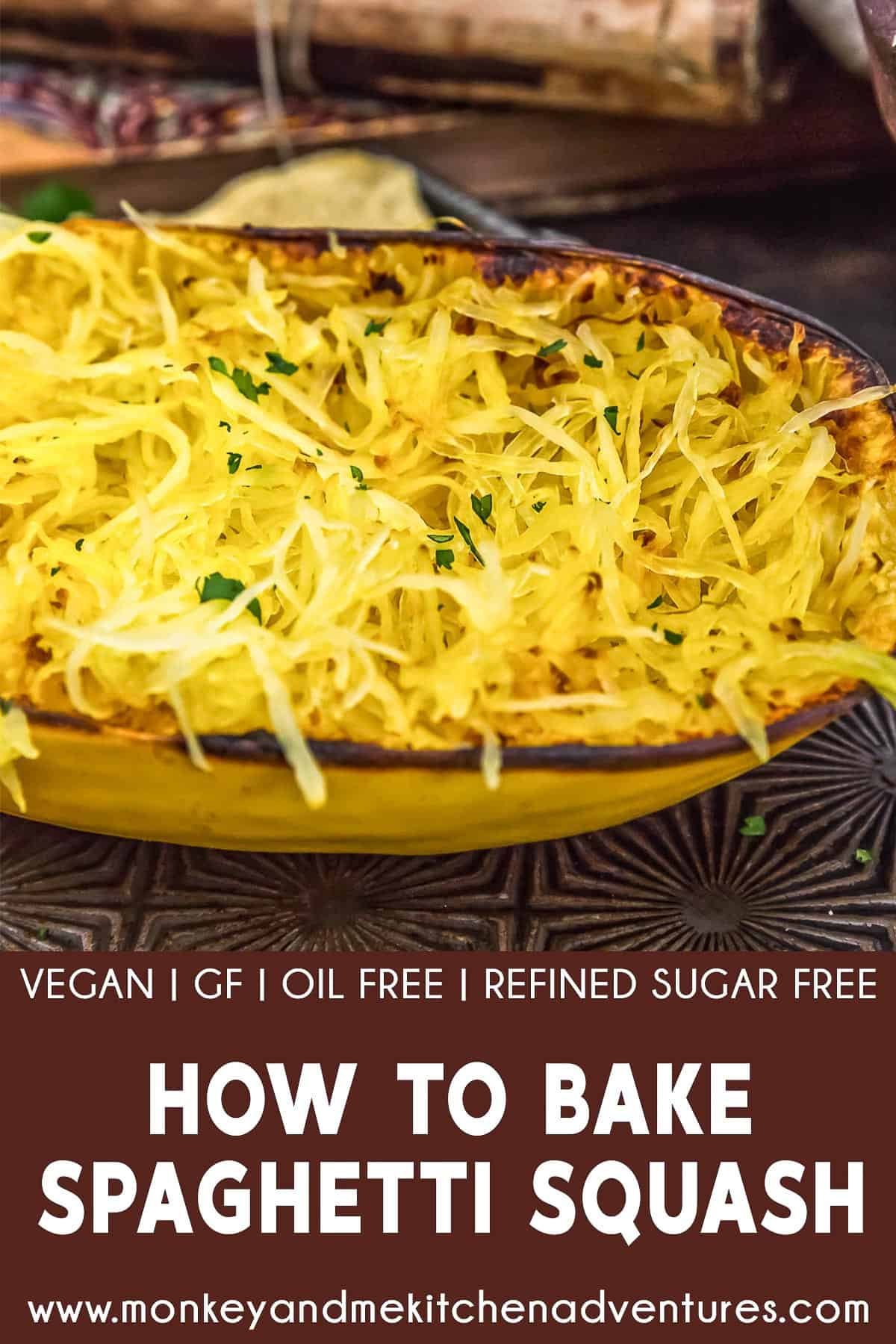 How to Bake a Spaghetti Squash Monkey and Me Kitchen Adventures