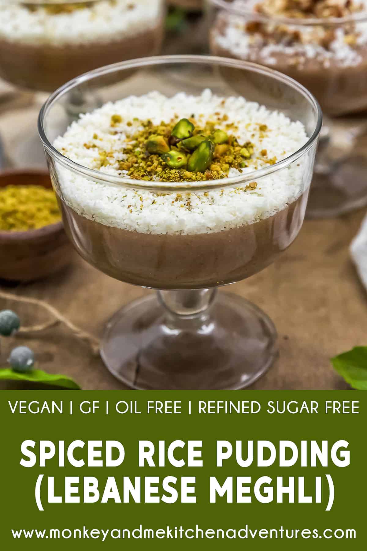 Spiced Rice Pudding (Lebanese Meghli) Monkey and Me Kitchen Adventures