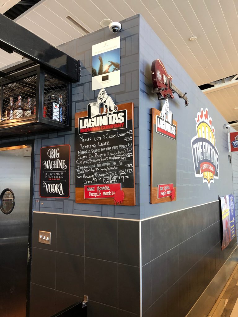 Review Fan Zone Indianapolis Airport Priority Pass Monkey Miles