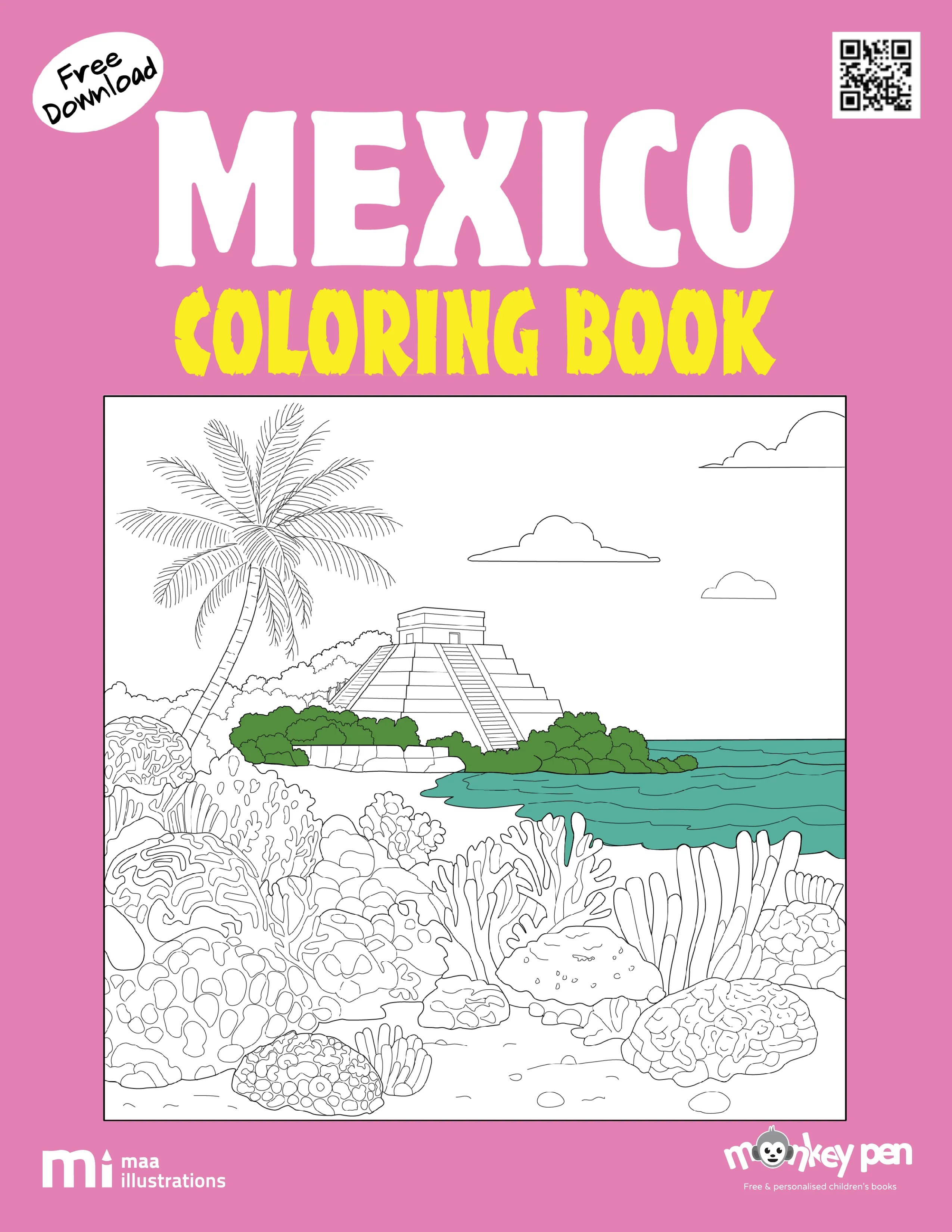 Mexico Coloring Pages