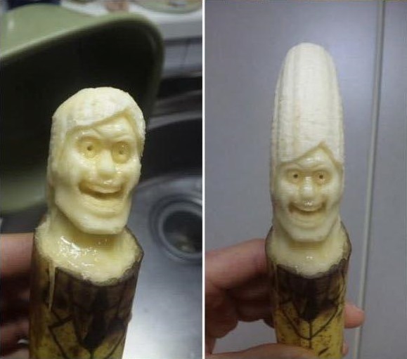 14 Simply Awesome Banana Carvings